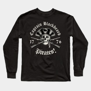 Captain Blackbeard Long Sleeve T-Shirt